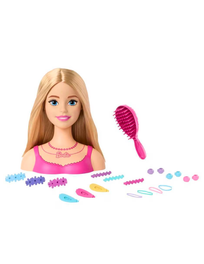Muñeca fashion Barbie Styling Heads Cabello Rubio