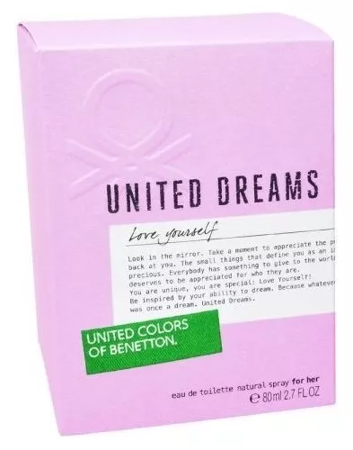 Perfume United Dreams Love Yourself 80ml Edt Spray Dama