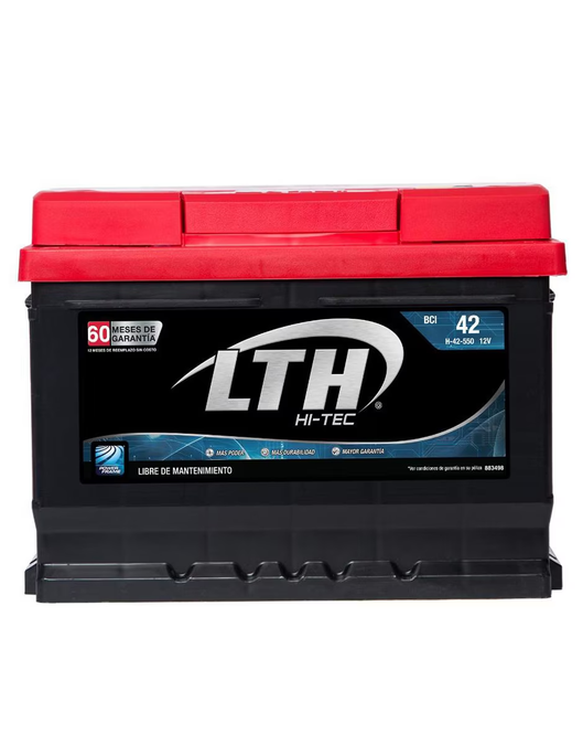 Batería para automóvil Hi-Tech H-42-550