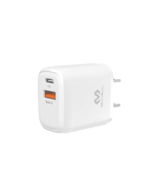 Cargador de Pared Miccell Tipo C 3.0 Compatible con Cables Entrada USB-A y USB-C