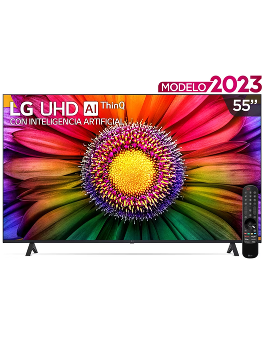 Pantalla LG LED Smart TV de 55 pulgadas 4K/UHD 55ur8750psa con WebOs