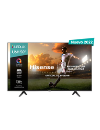 Pantalla Hisense ULED Smart TV de 50 pulgadas 4K/UHD 50U6H con Android TV