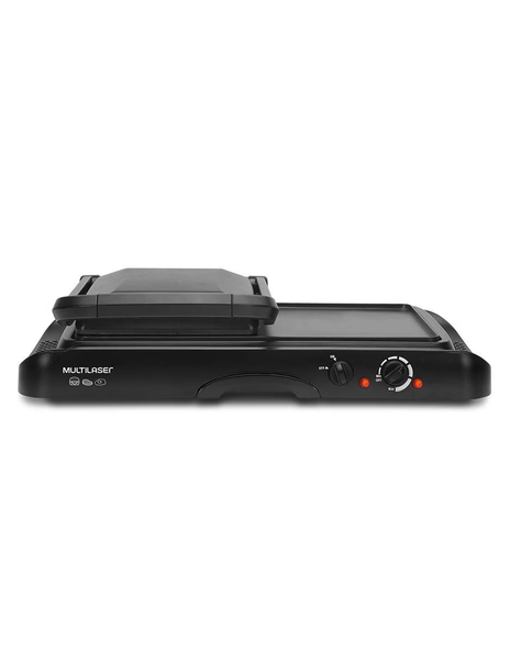 Parrilla eléctrica Multilaser de acero inoxidable – PlusCard