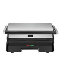 Parrilla Panini Press Cuisinart gris acero