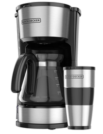 Cafetera de goteo Black + Decker CM0755S-MX